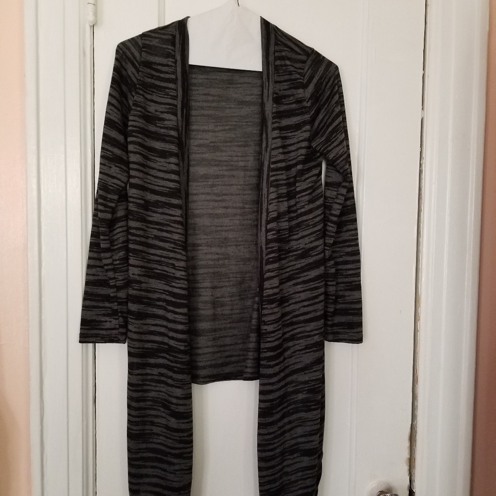 drape front cardigan - Picture 1 of 5